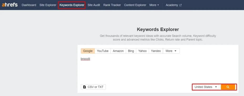 How to find FAQs in Ahrefs Keyword Explorer