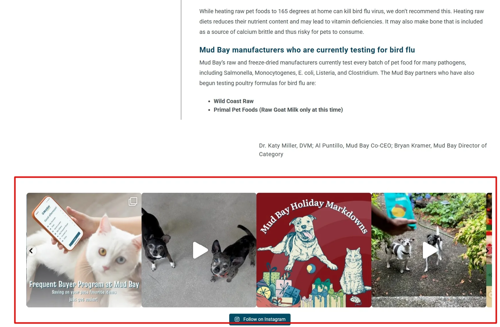 Widget at Bottom of the Article