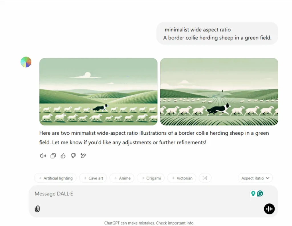 Screenshot from DALLE·3