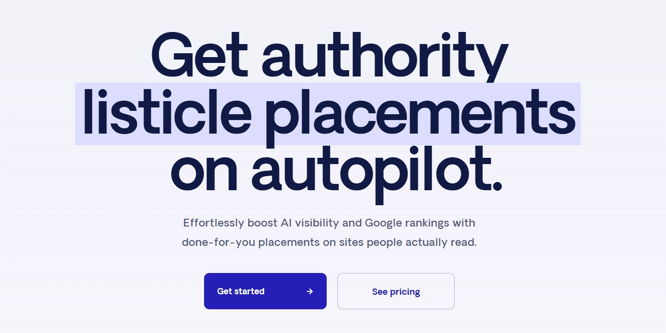 Respona homepage screenshot