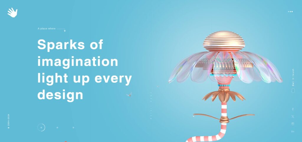 eDesign Interactive homepage screenshot