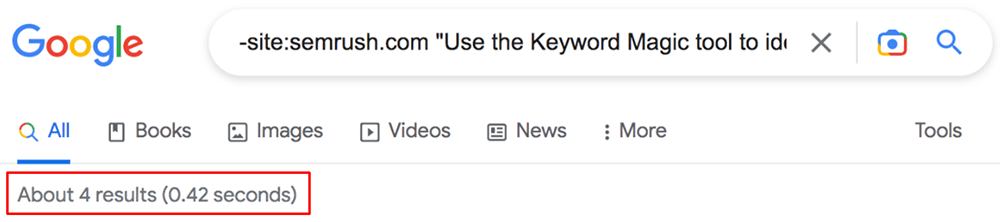 duplicate content pages