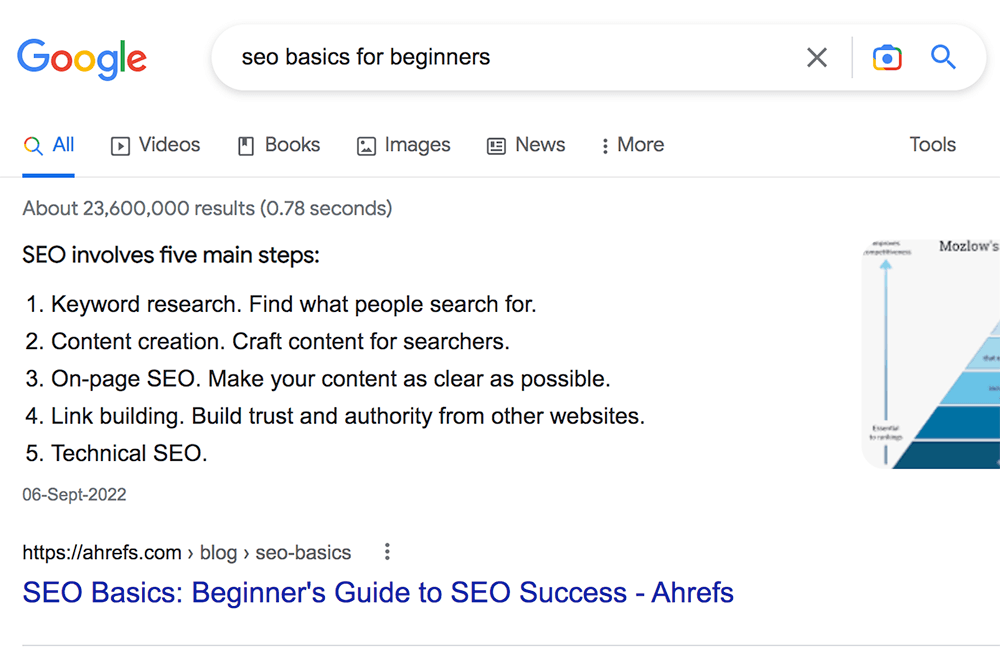 google search results without double quotes