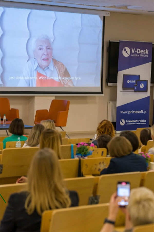 Screening a Film Featuring Dame Shirley's Empowering Message