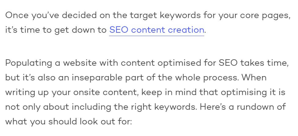 Internal Linking