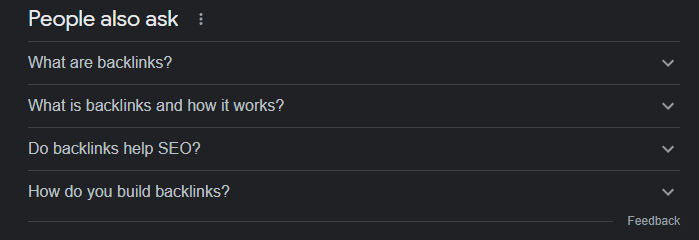 people also ask