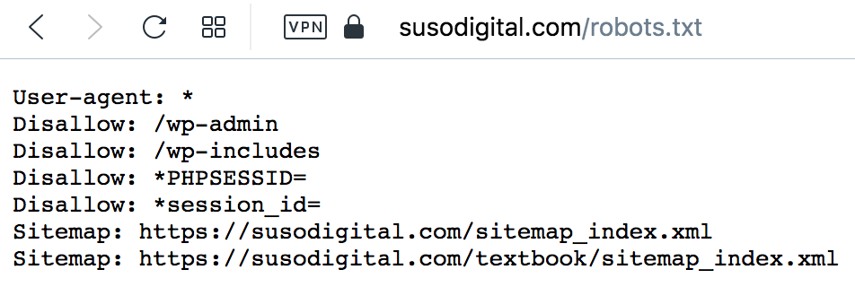 SUSO Digital robots.txt