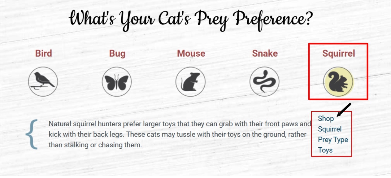 Widget Within Content: